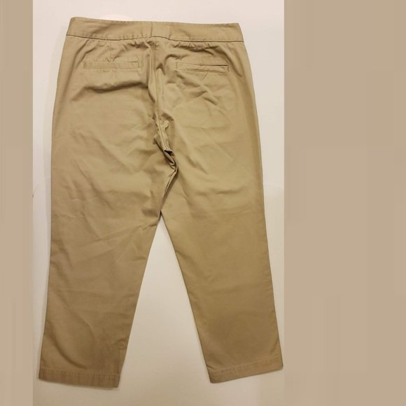 Tommy Bahama Gemma Fit Cropped Khaki Pants w31x23 - Picture 6 of 8